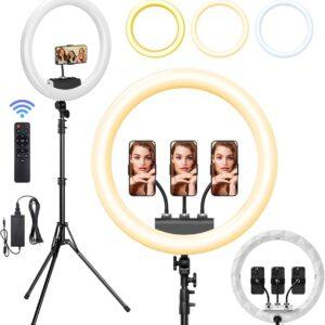 21-Inch LED Ring Light with 6-Feet Adjustable Stand