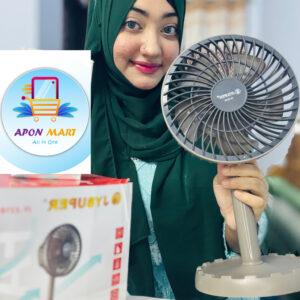 JYSUPER JY-2218 রিচার্জেবল রোটেটিং ফ্যান